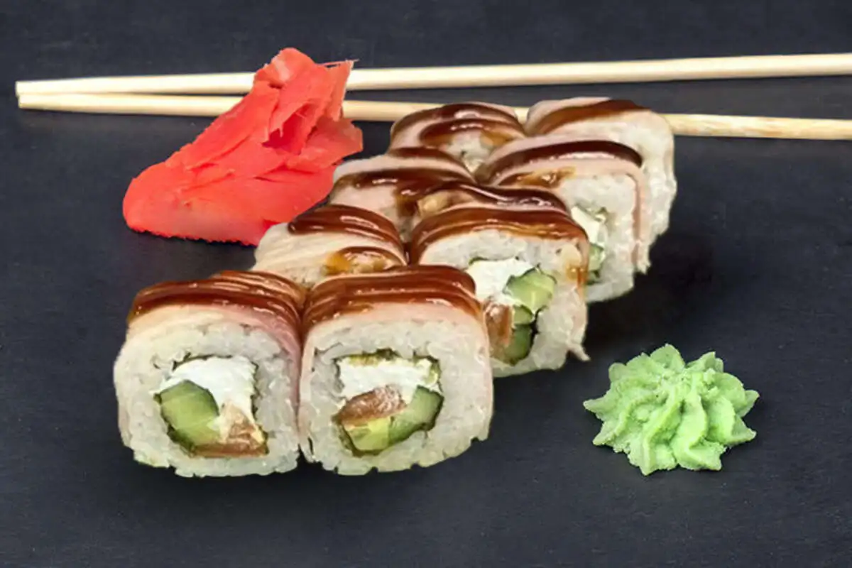 С копченным беконом 8 шт (№14)