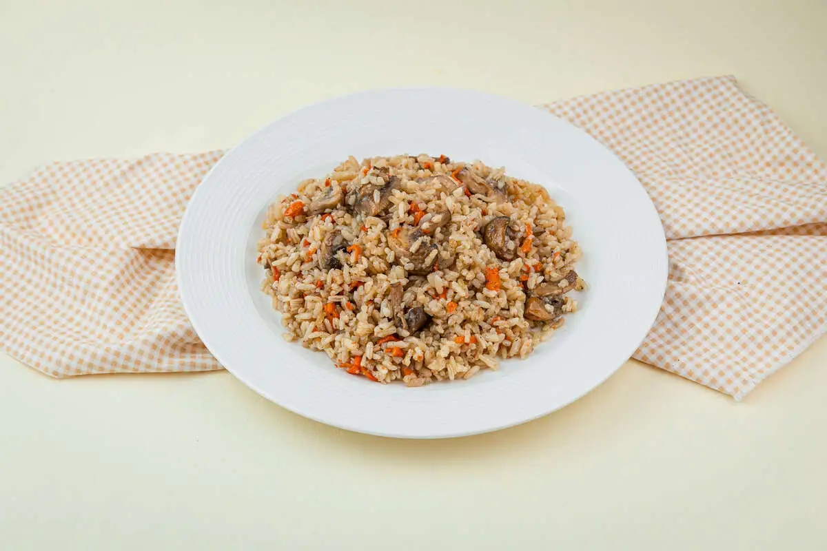 Плов с грибами 500г