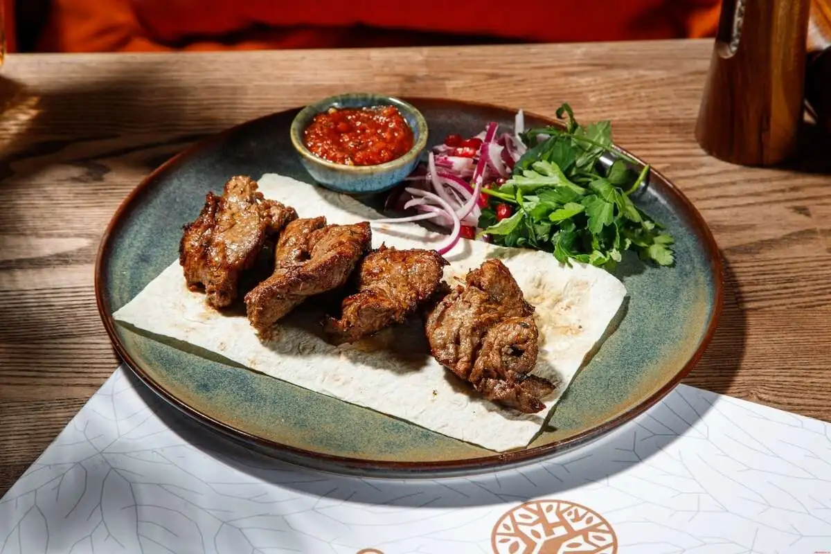 Шашлык из говяжьей вырезки