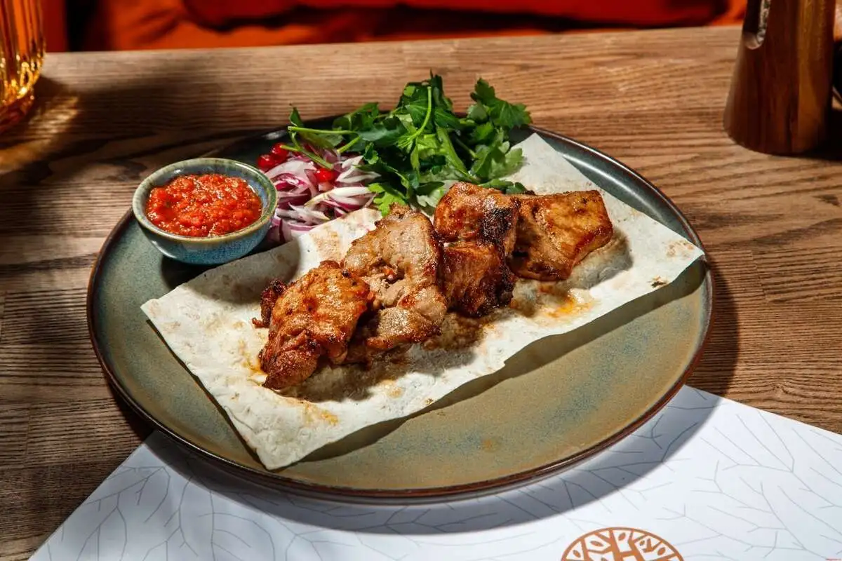 Шашлык из свиной шеи