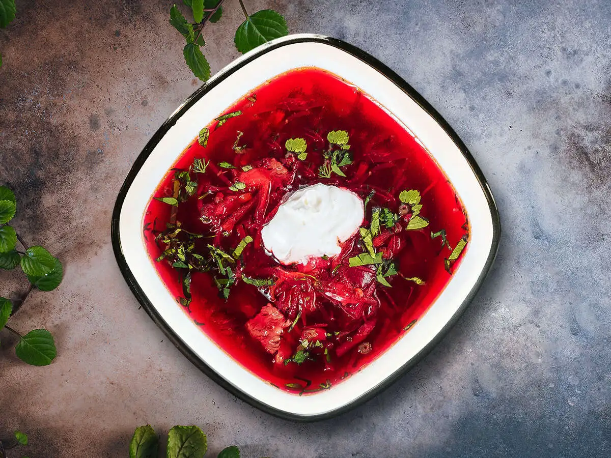 BIG RUSSIAN БОРЩ 250 мл(ДОСТАВКА)