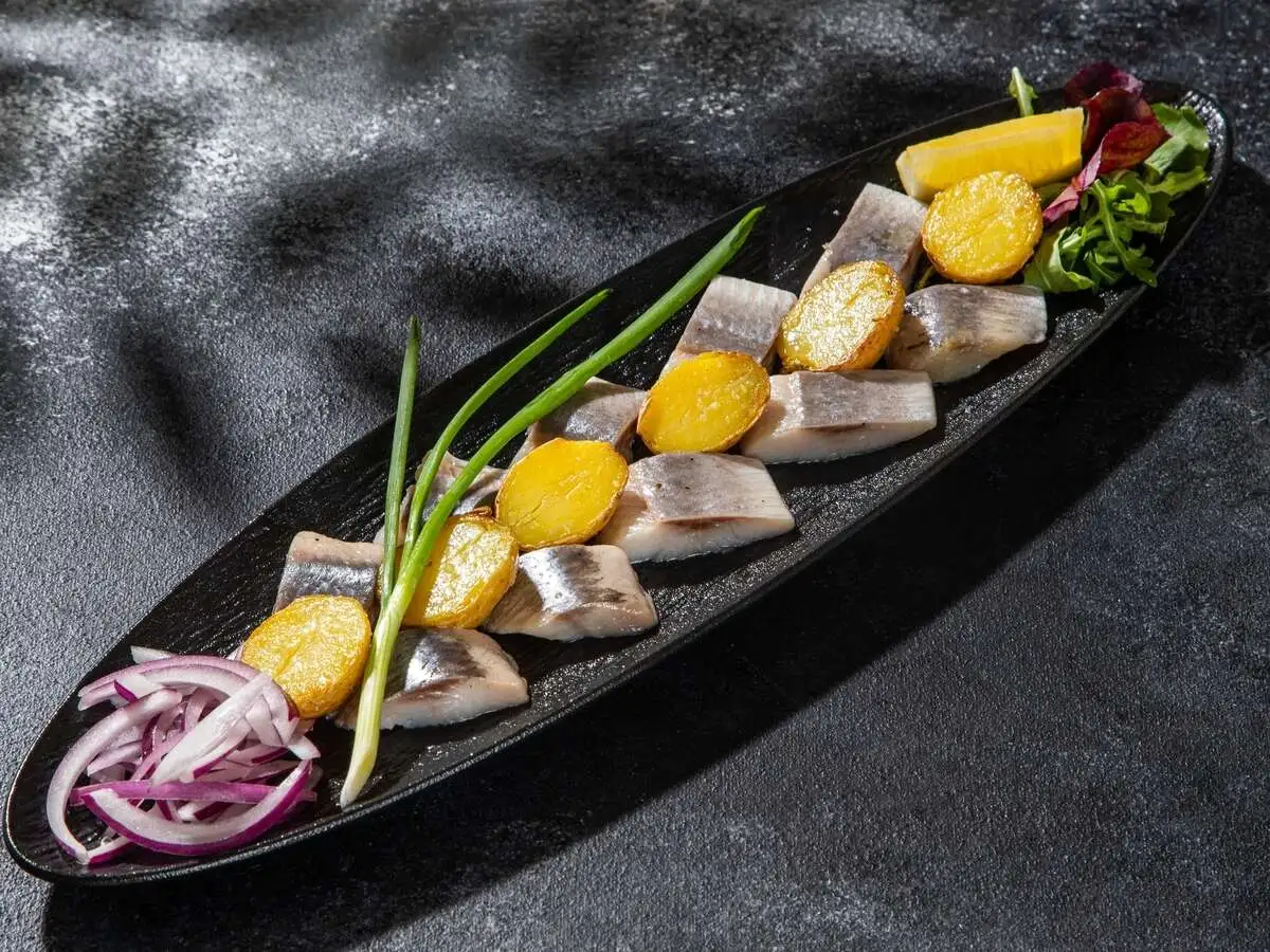 Сельдь по-московски с картофелем беби250г