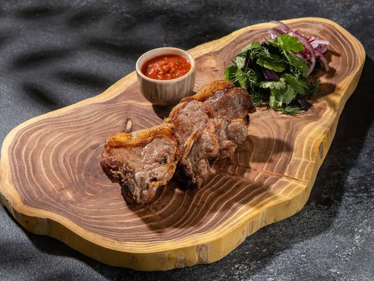 Шашлык из спинки ягненка200г