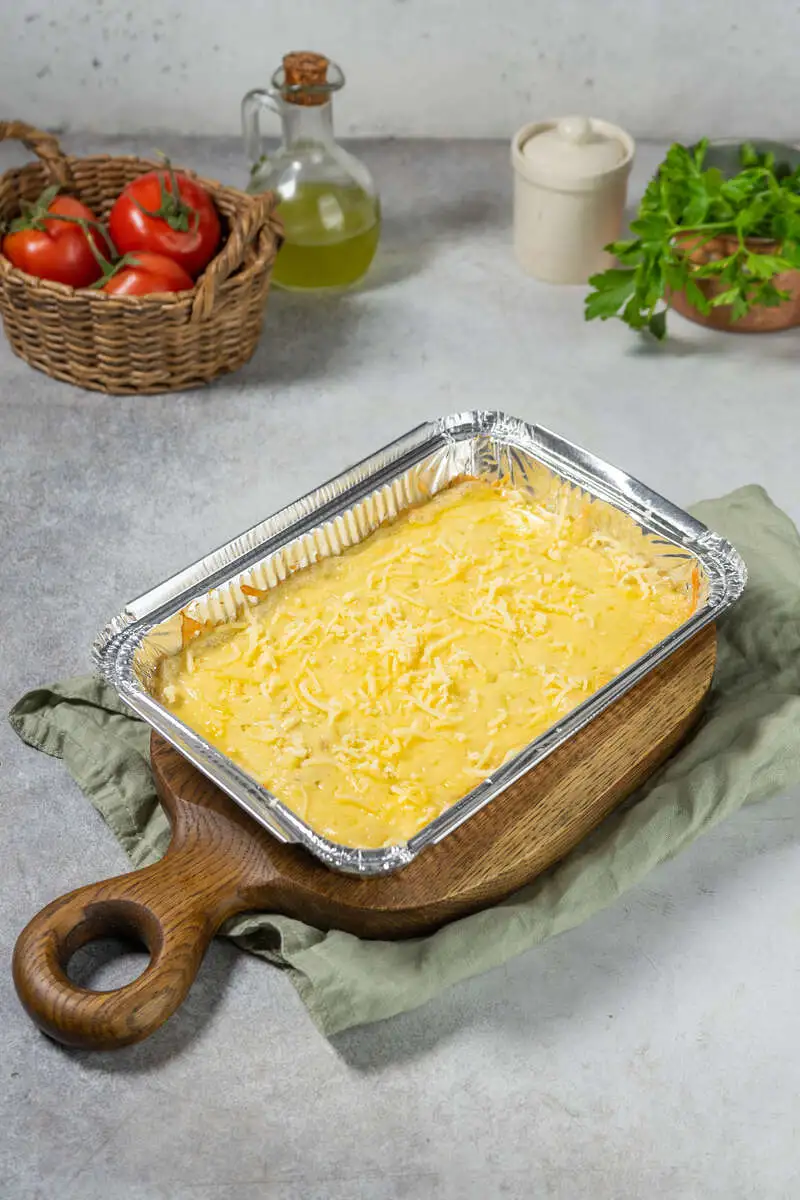 Запеканка с мясным фаршем