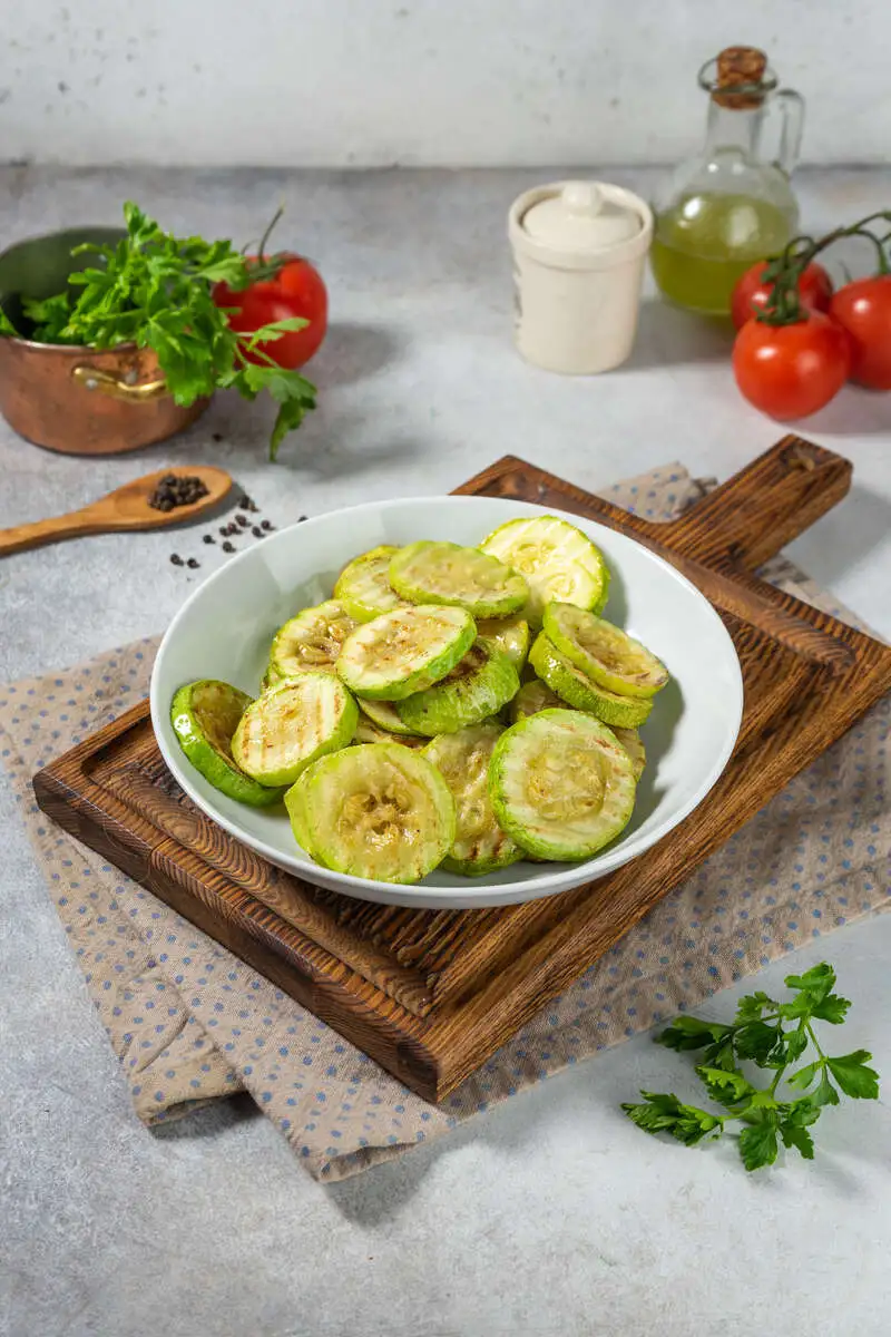 Кабачки гриль