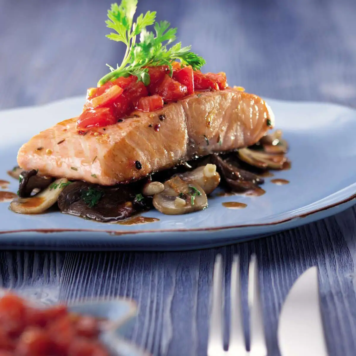 Лосось на гриле