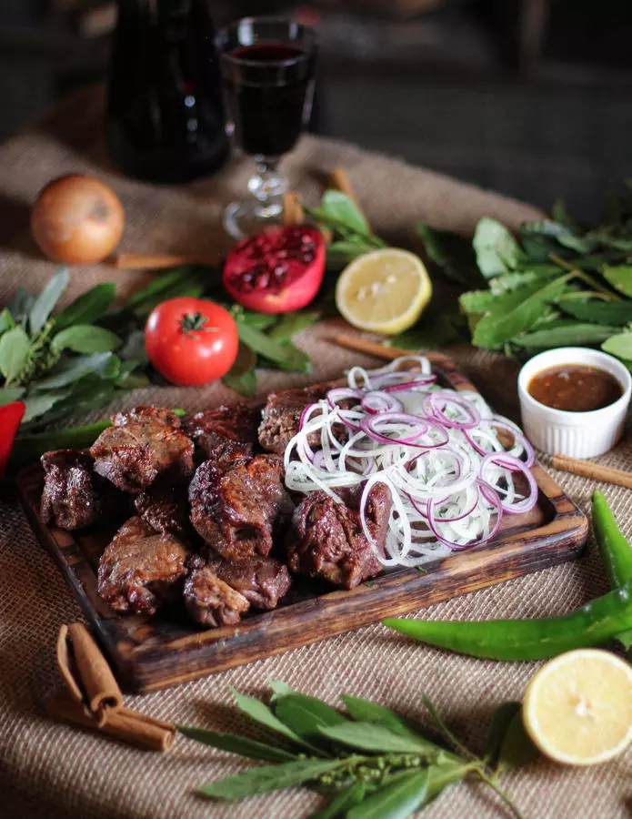 Шашлык из говяжьей вырезки