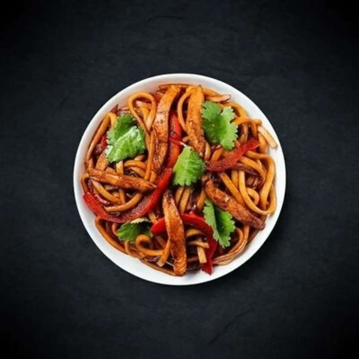 Wok по-китайски острый