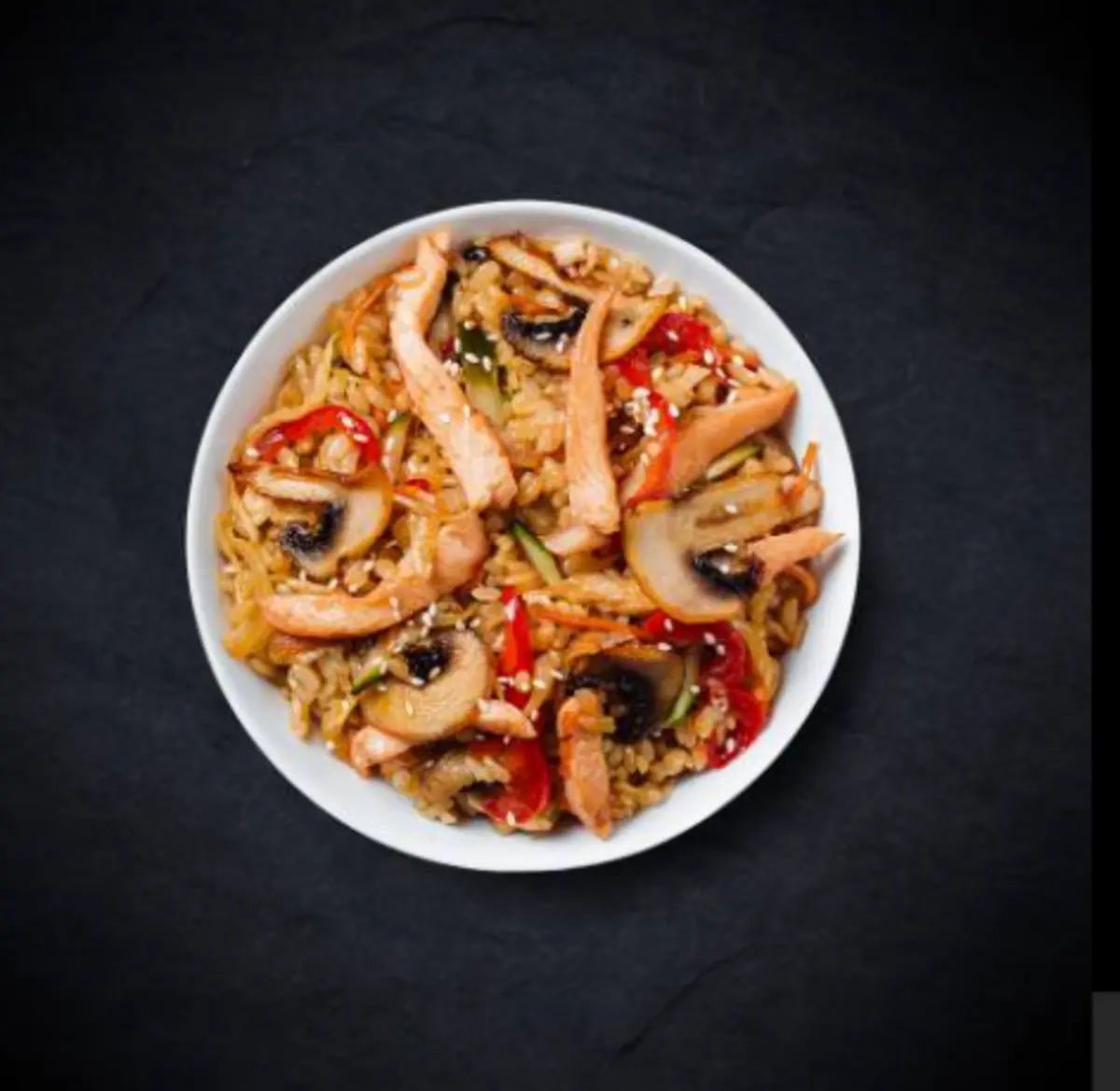 Wok с рисом классический