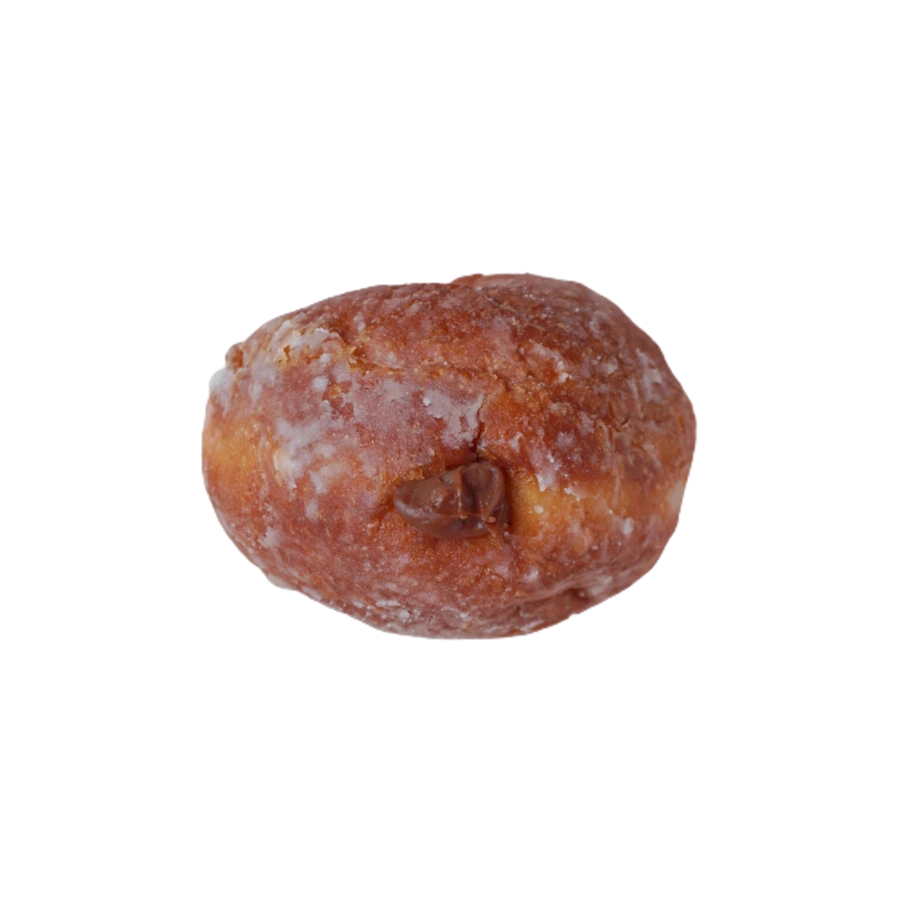 Пончик с шоколадным кремом