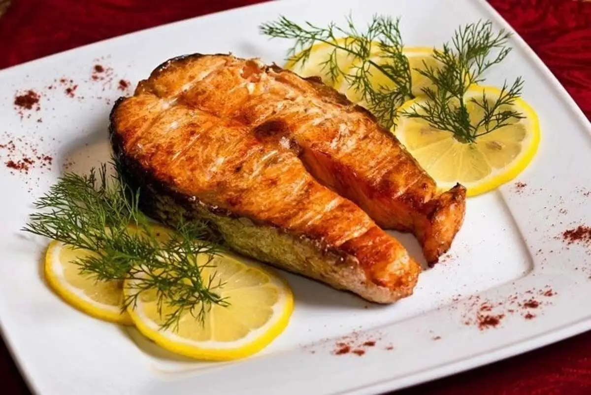 Запеченная семга