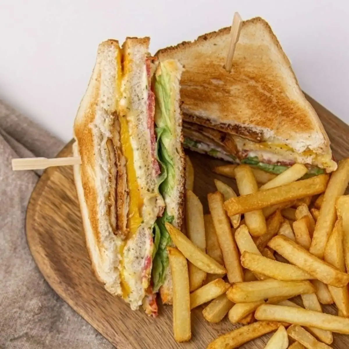 Клаб сендвич с курицей