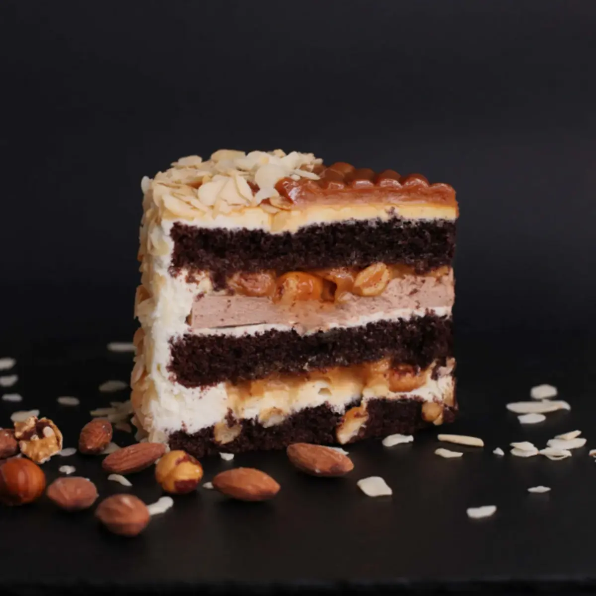 Сникерс торт