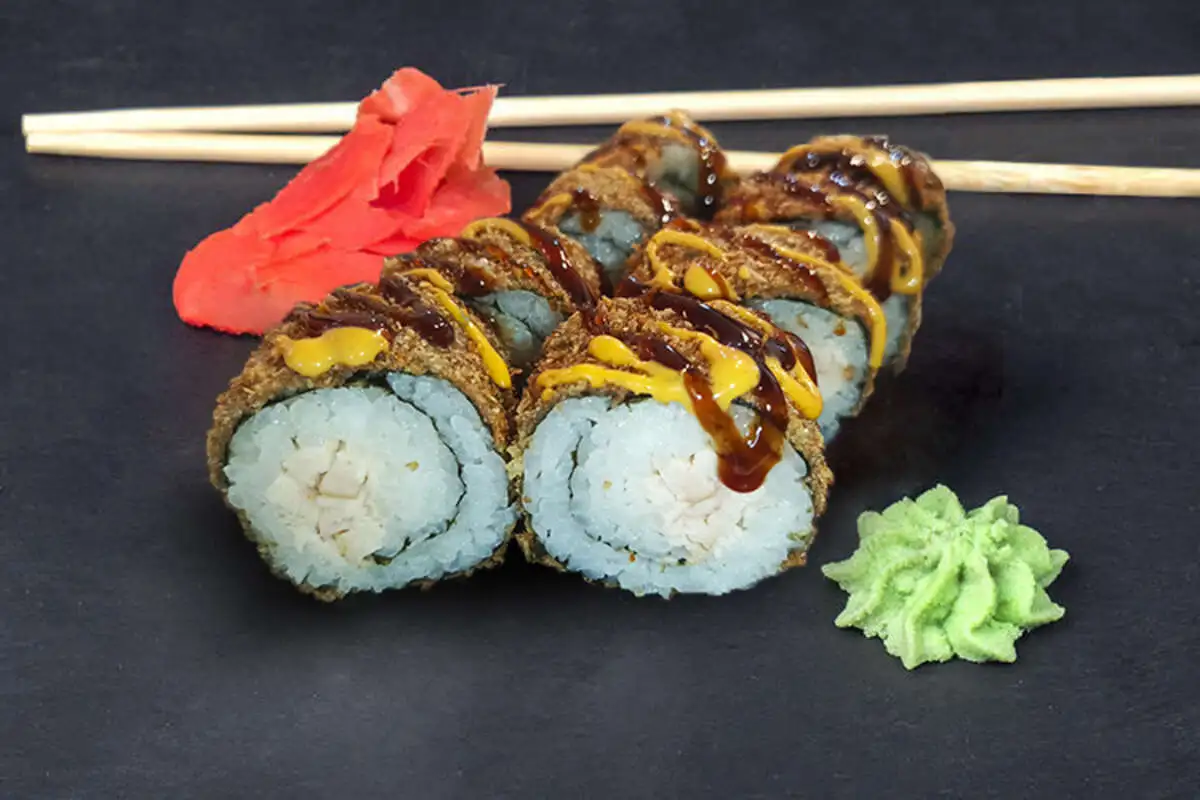 С курицей терияки теплый (№70)