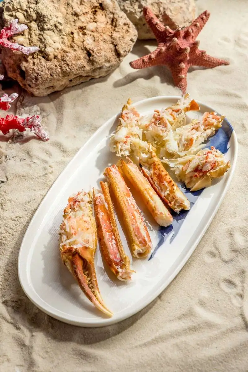 Клешня краба стригуна с топл. маслом 100/20гр