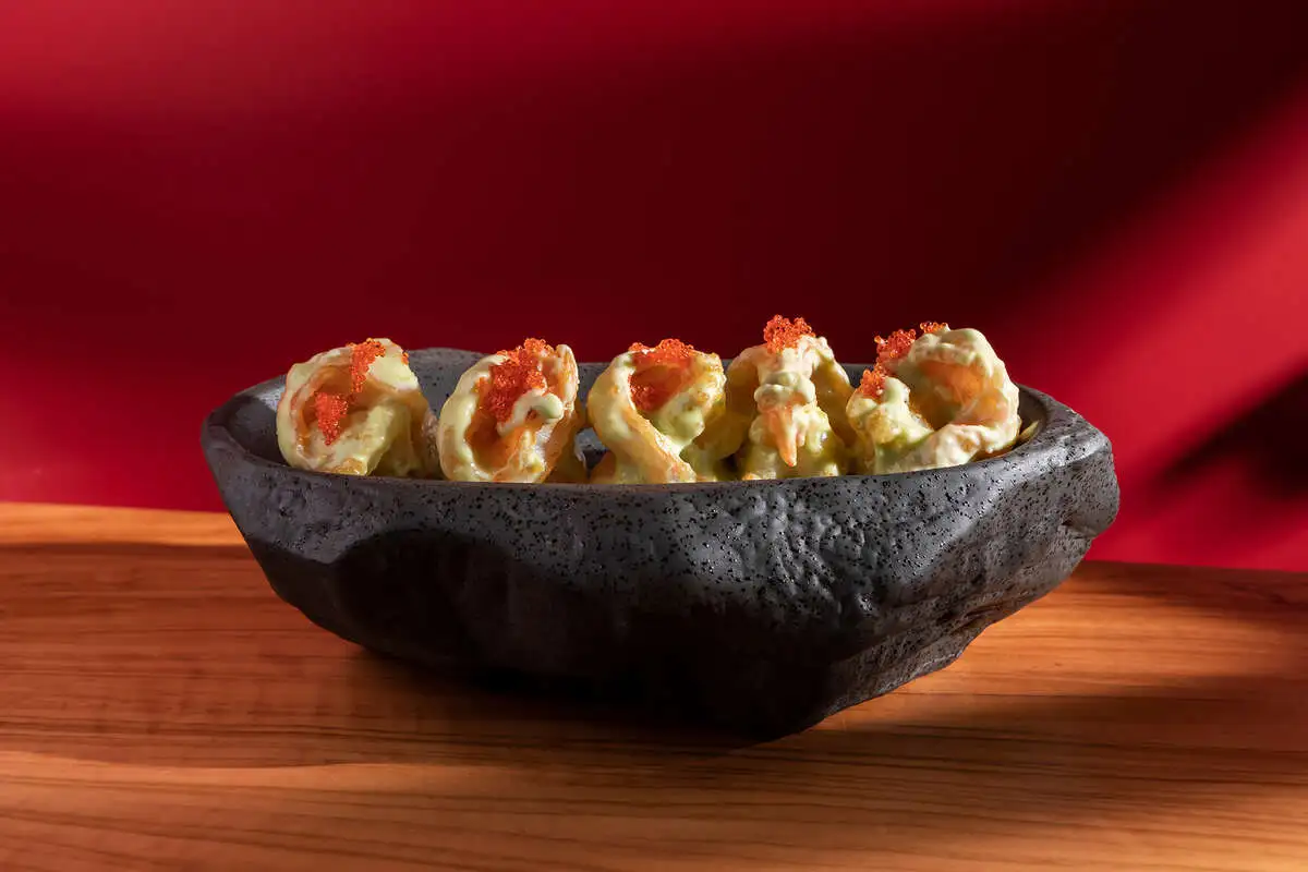 Креветки Васаби