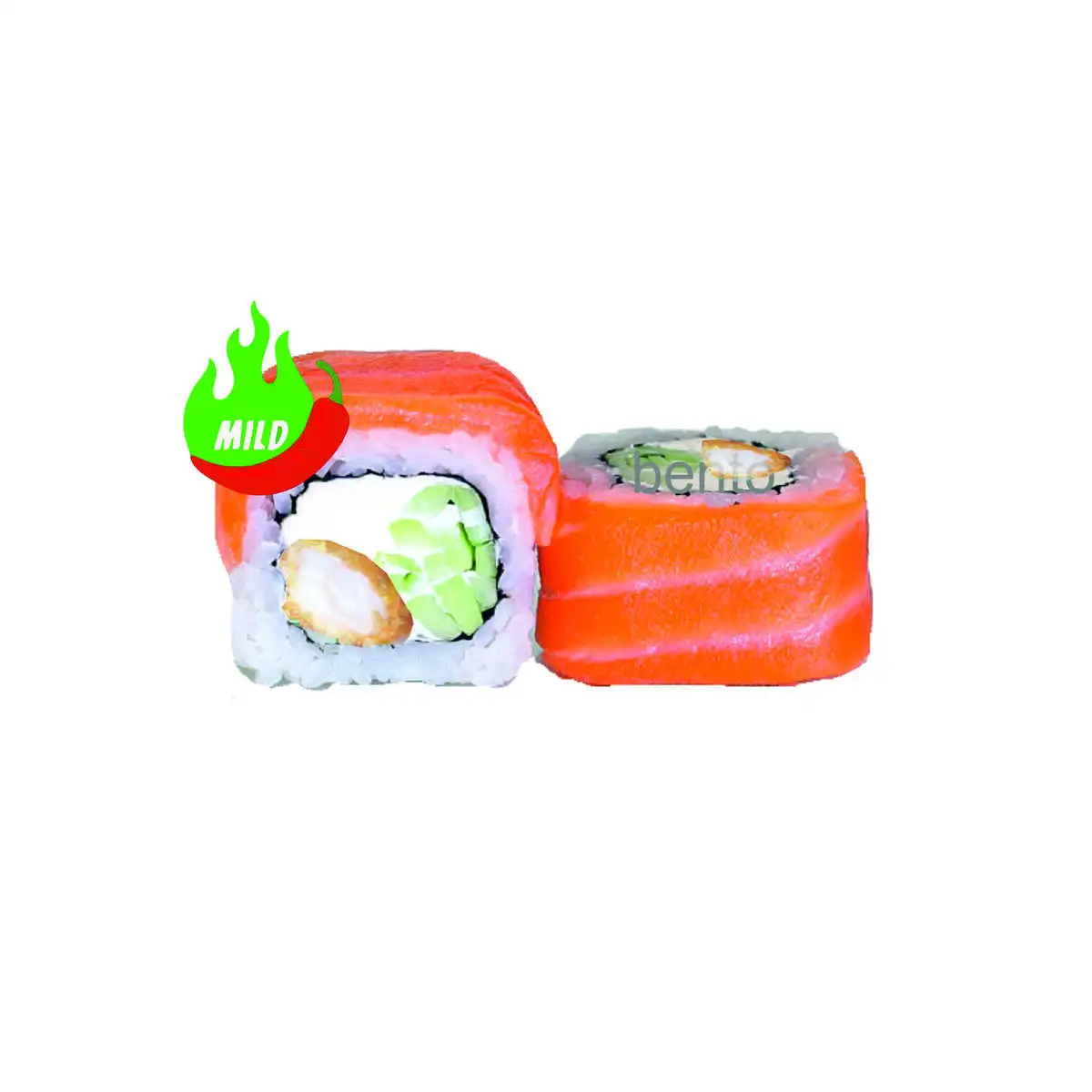 Филадельфия креветка ТЕМПУРА спайси