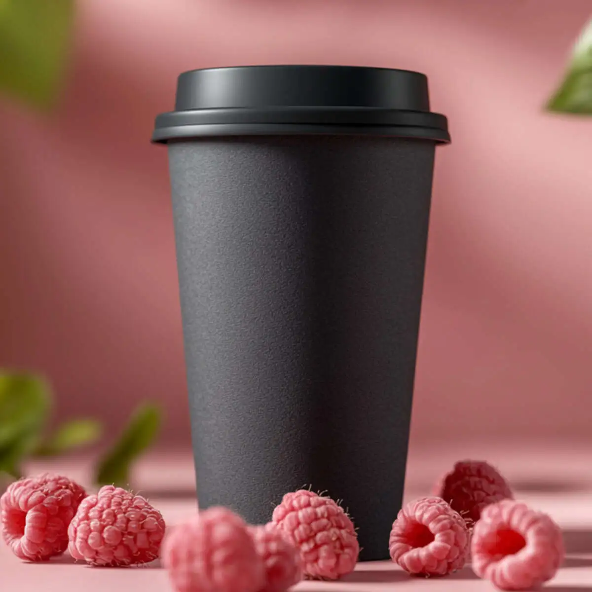 Чай с малиной