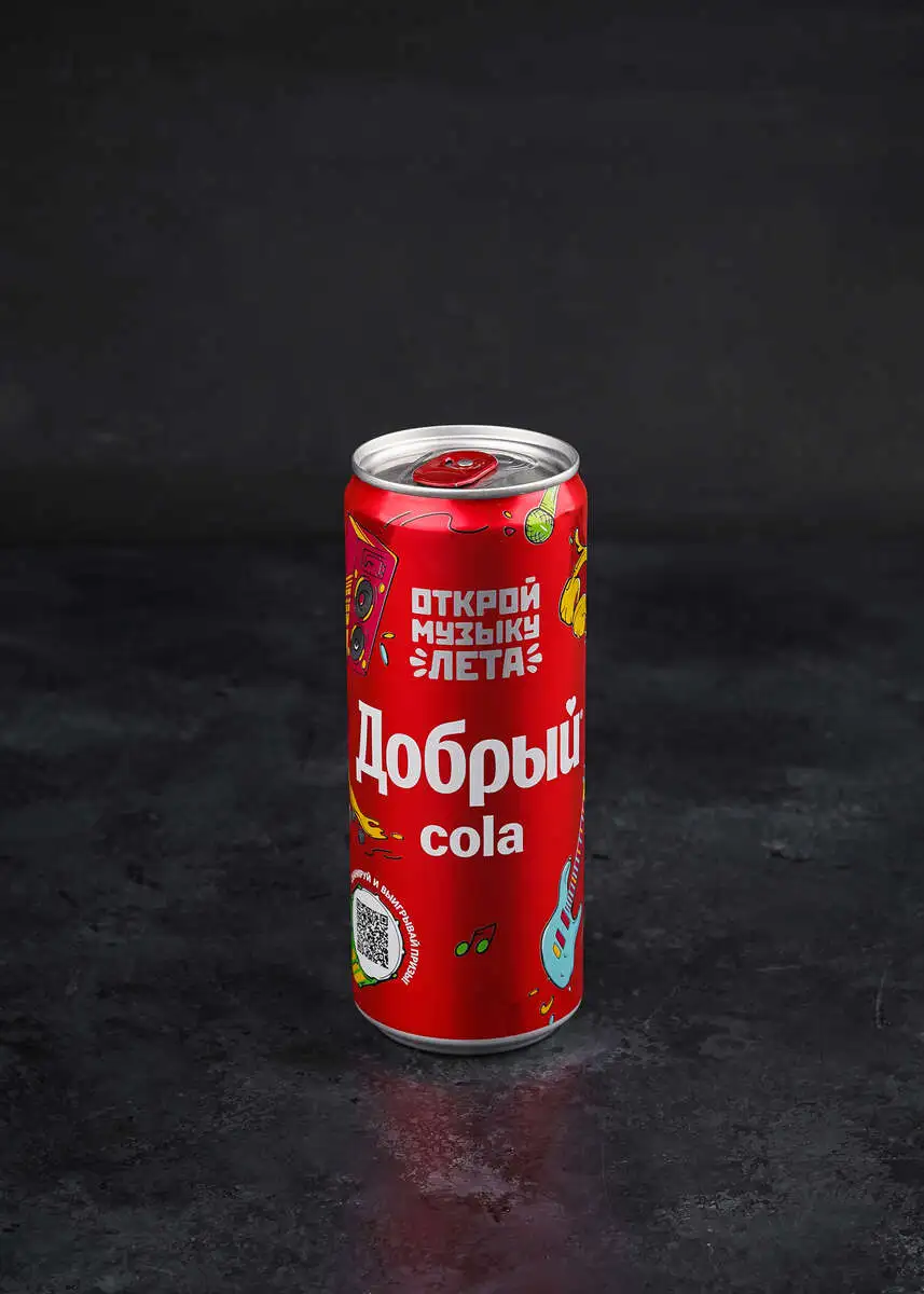 Добрый Кола 0,33, шт