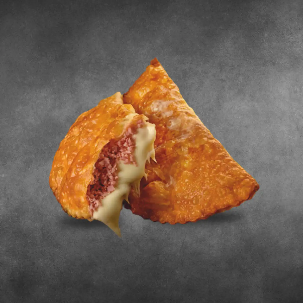 Чебурек с сыром и ветчиной