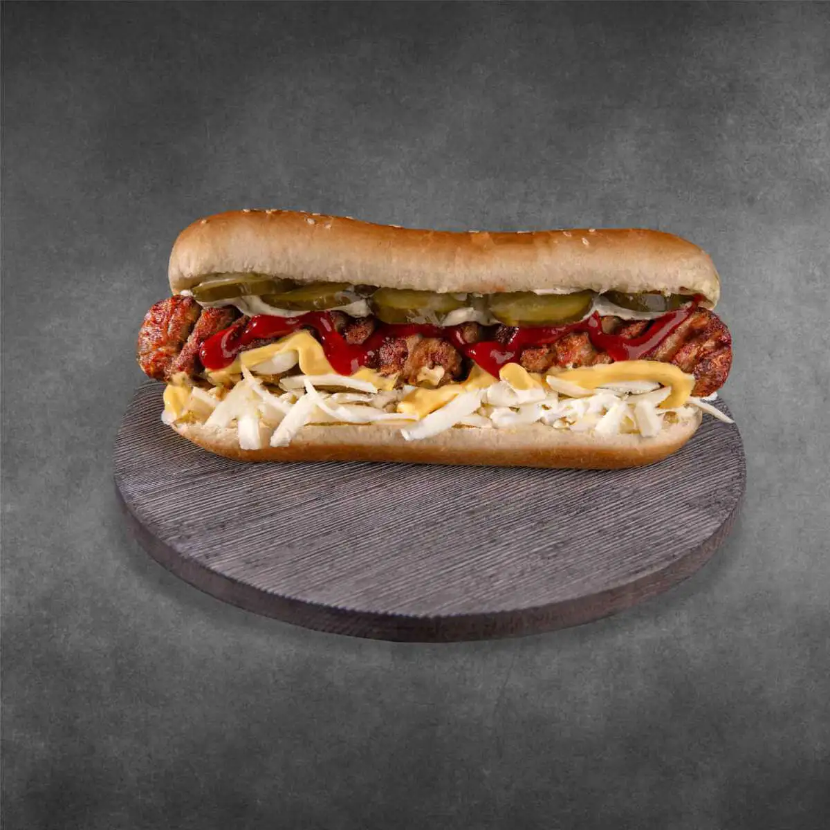 Кебаб-дог 4 сыра