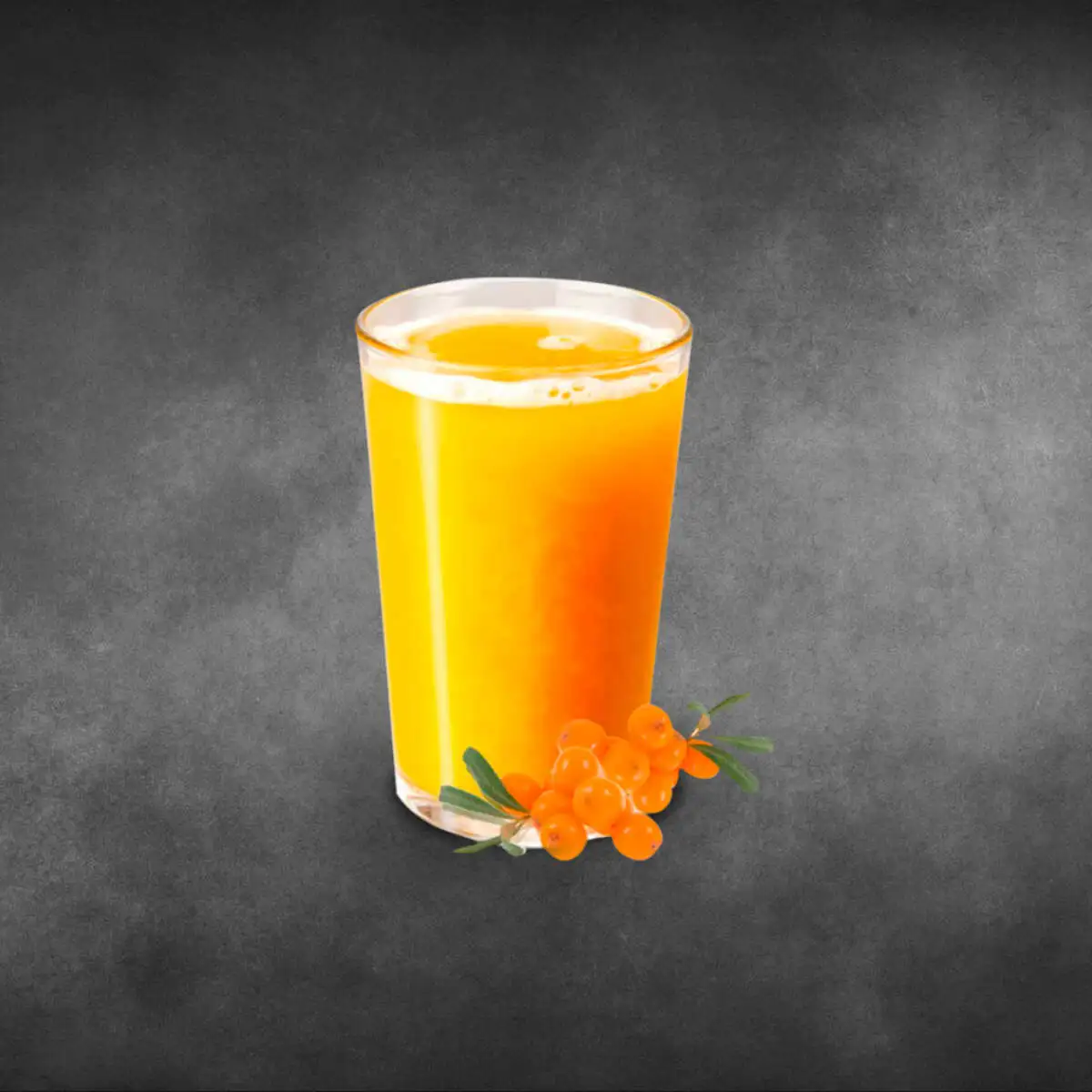 Горячий чай с облепихой и апельсином 0,2