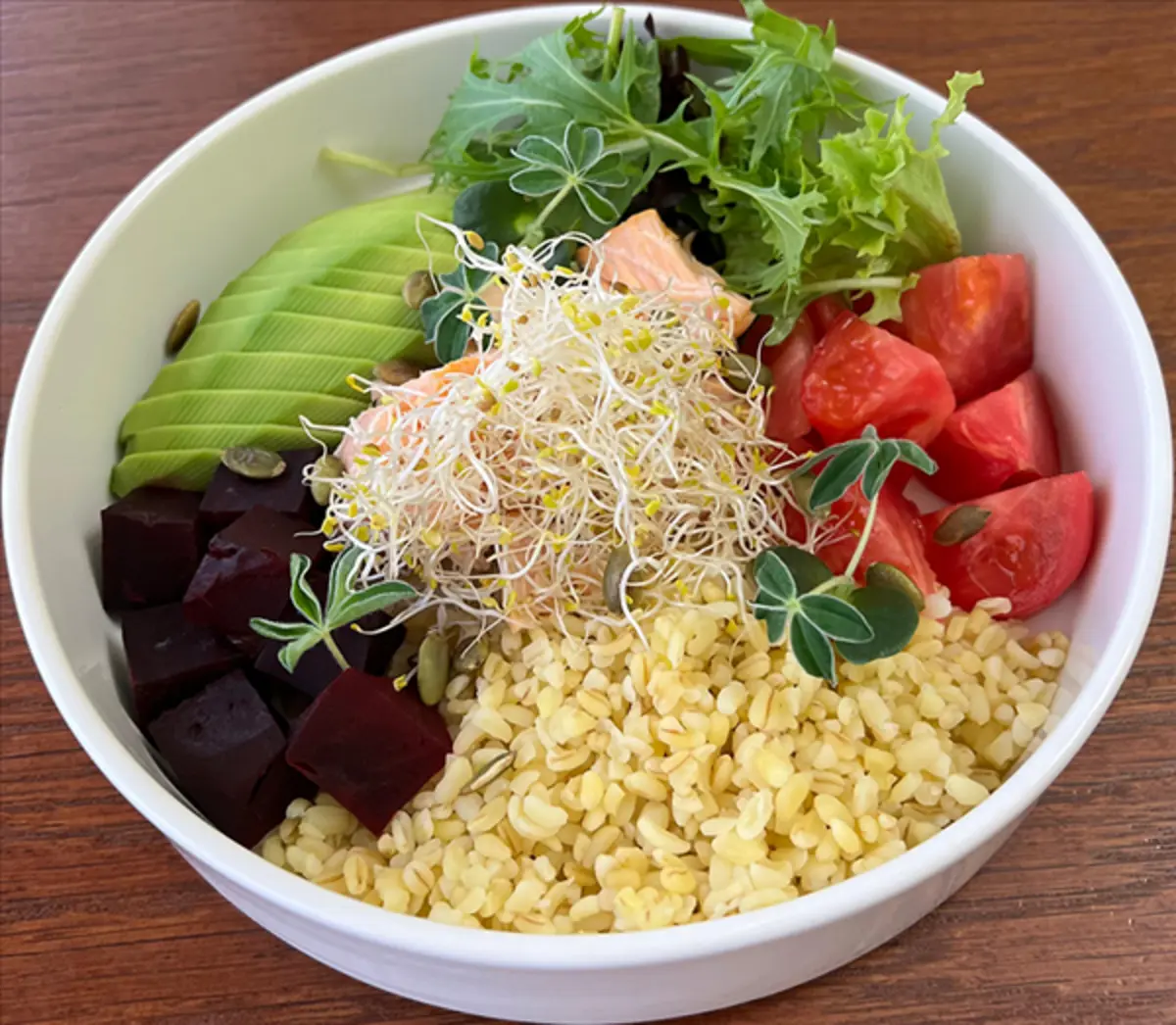 Боул классический овощной