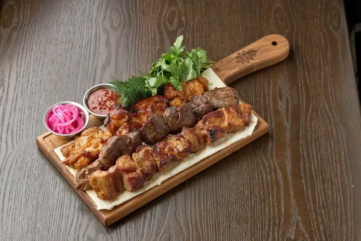 Шашлык из свиной шеи