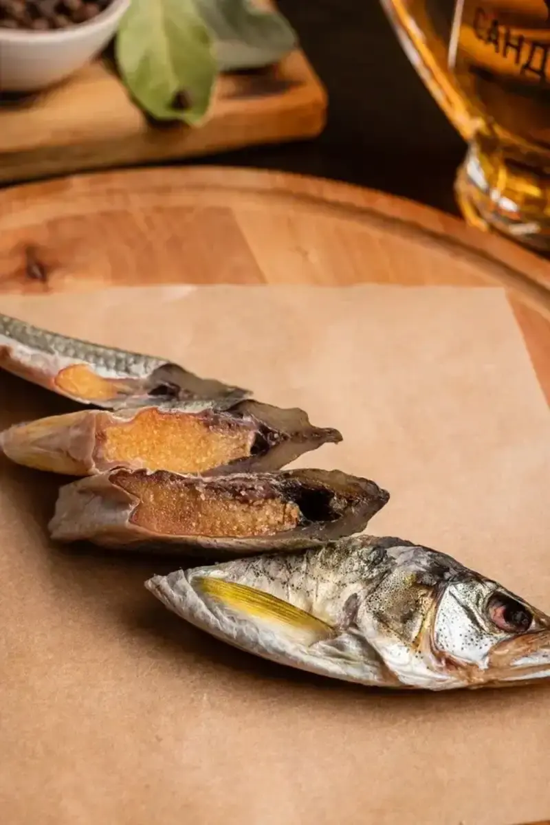 Корюшка вяленая