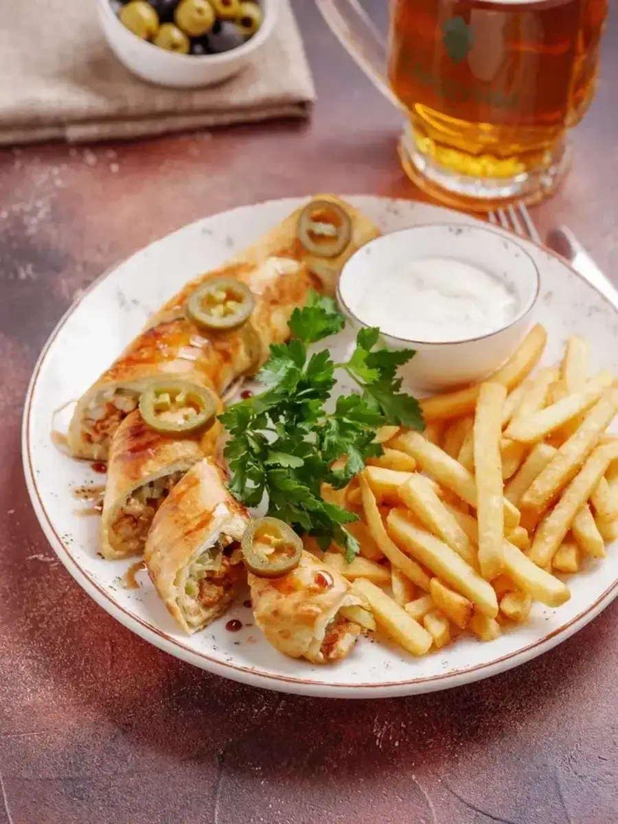 Шаурма Арабская по рецепту нашего Шефа