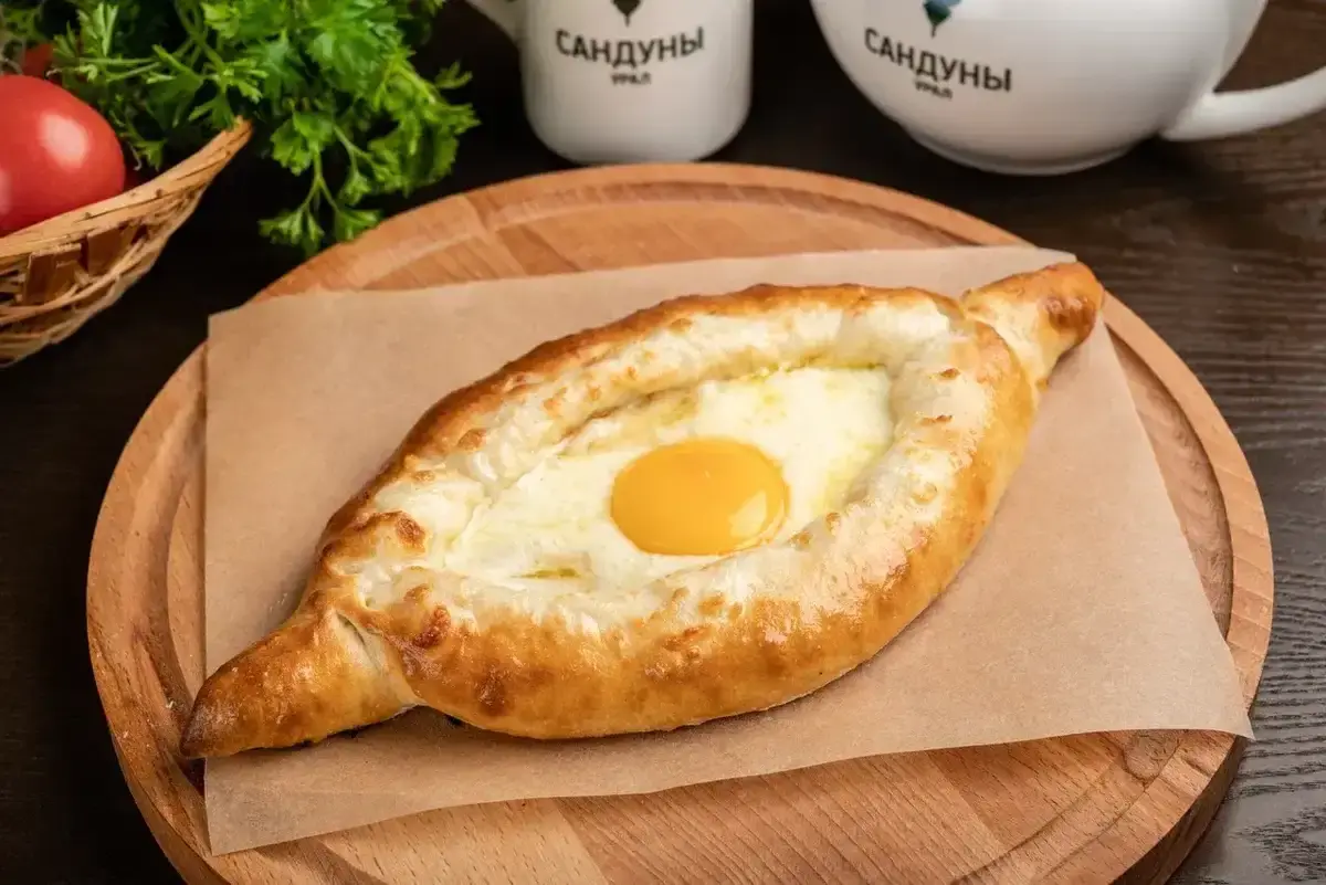 Хачапури по-аджарски 1 желток