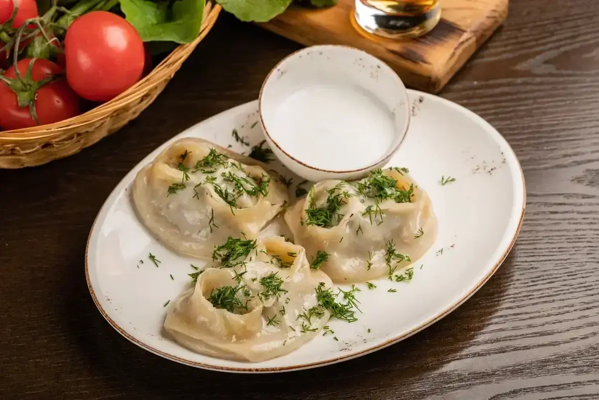 Манты с говядиной