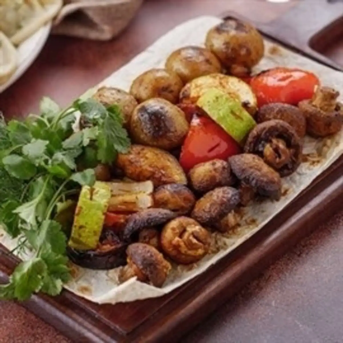 Ассорти гарниров на мангале