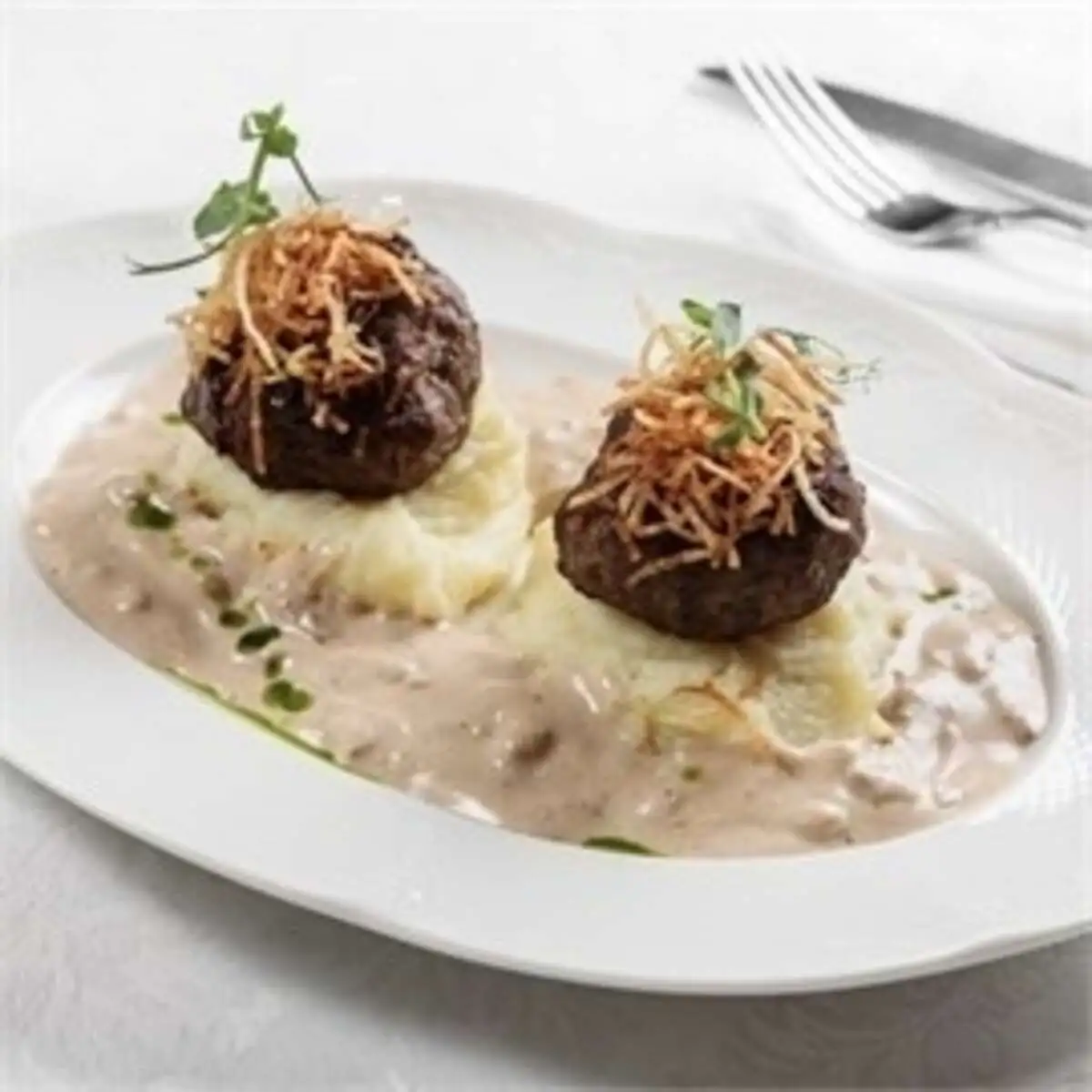 Котлеты "Алтайские" с картофельным пюре