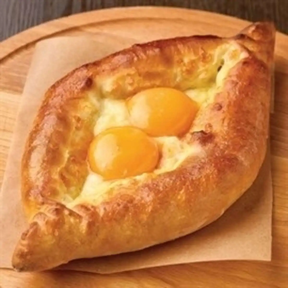 Хачапури по-аджарски 2 желтка