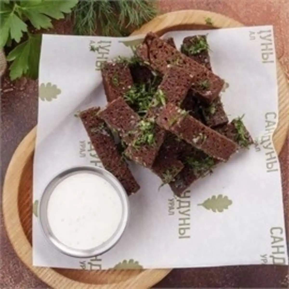 Гренки "Бородинские"