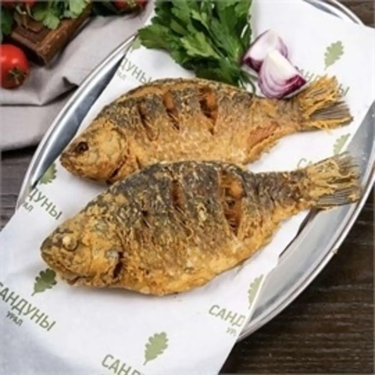 Карасики жаренные (2шт)