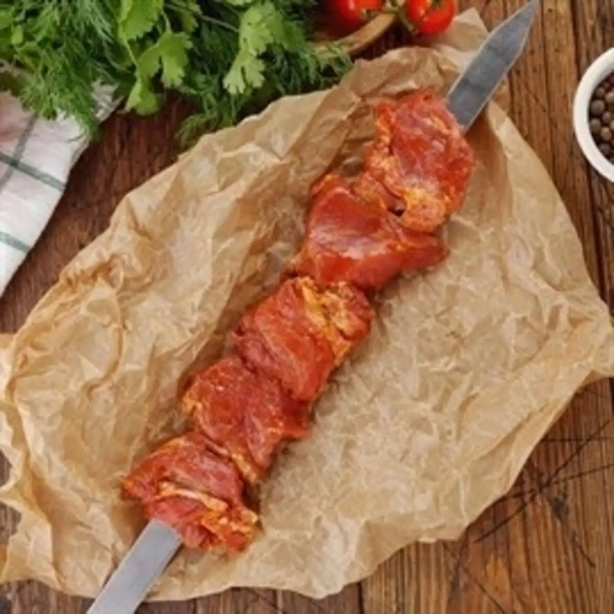 Шашлык из свиной шеи 500г