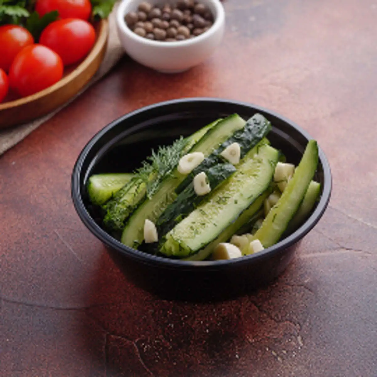 Огурцы слабосоленые 300г