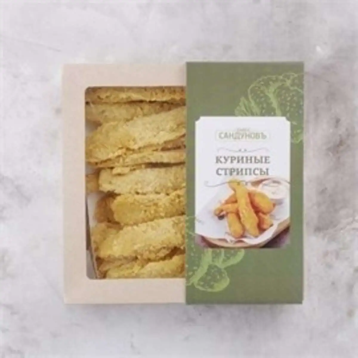 Куриные стрипсы 0,6кг