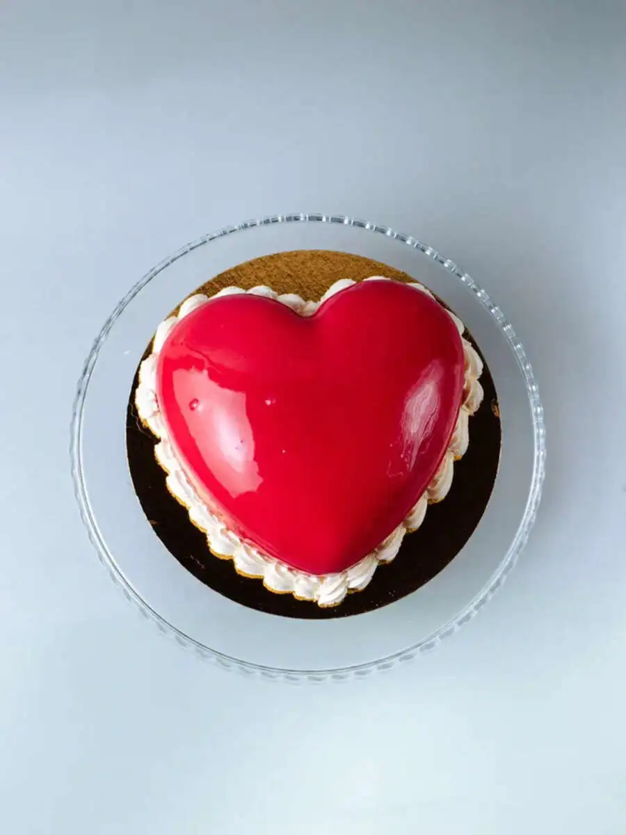 Торт сердце тропик 950гр