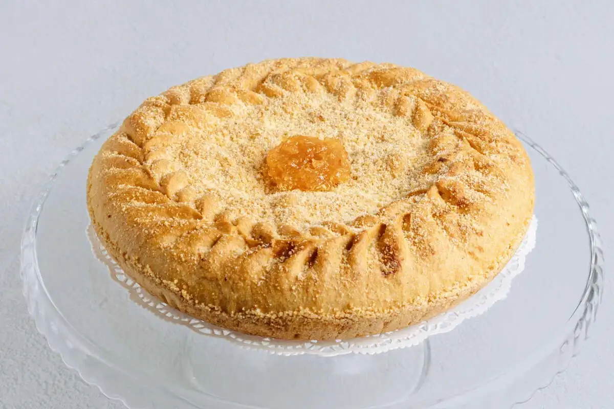 Пирог песочный с кокосом 600г