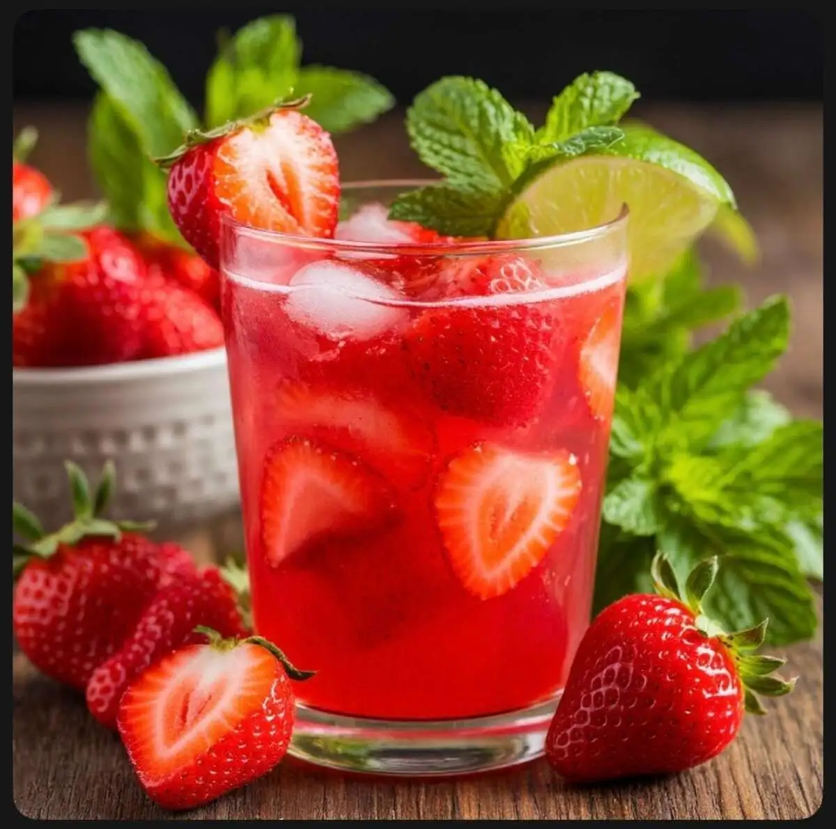 Мохито клубника