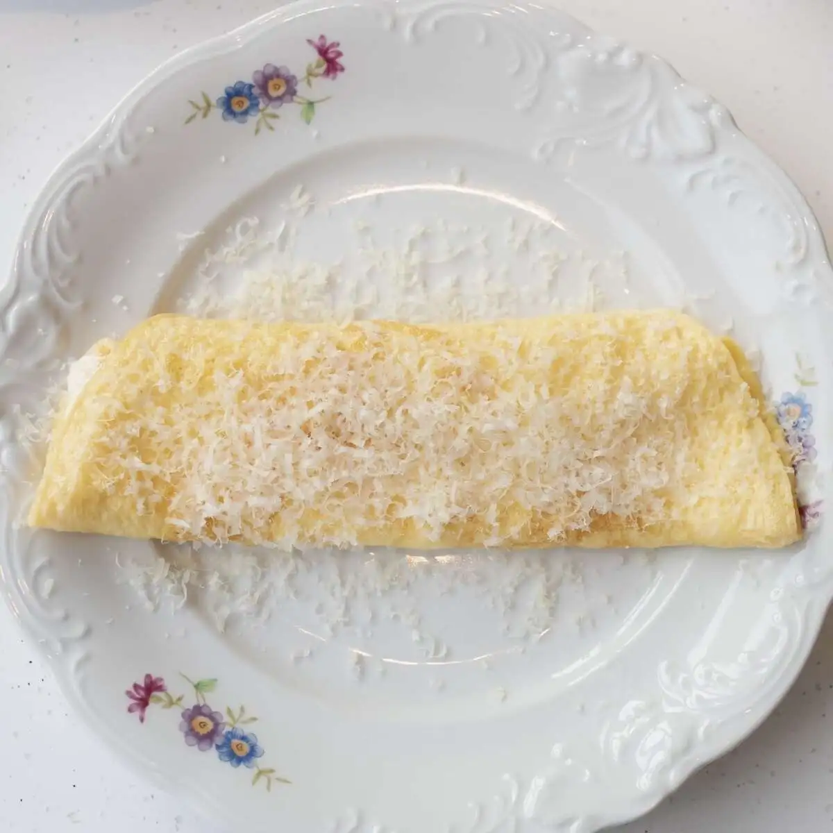 Французский омлет со страчателлой