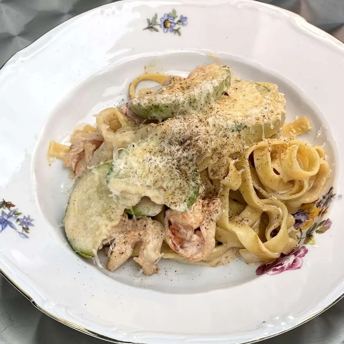 Тальятелле с лангустинами