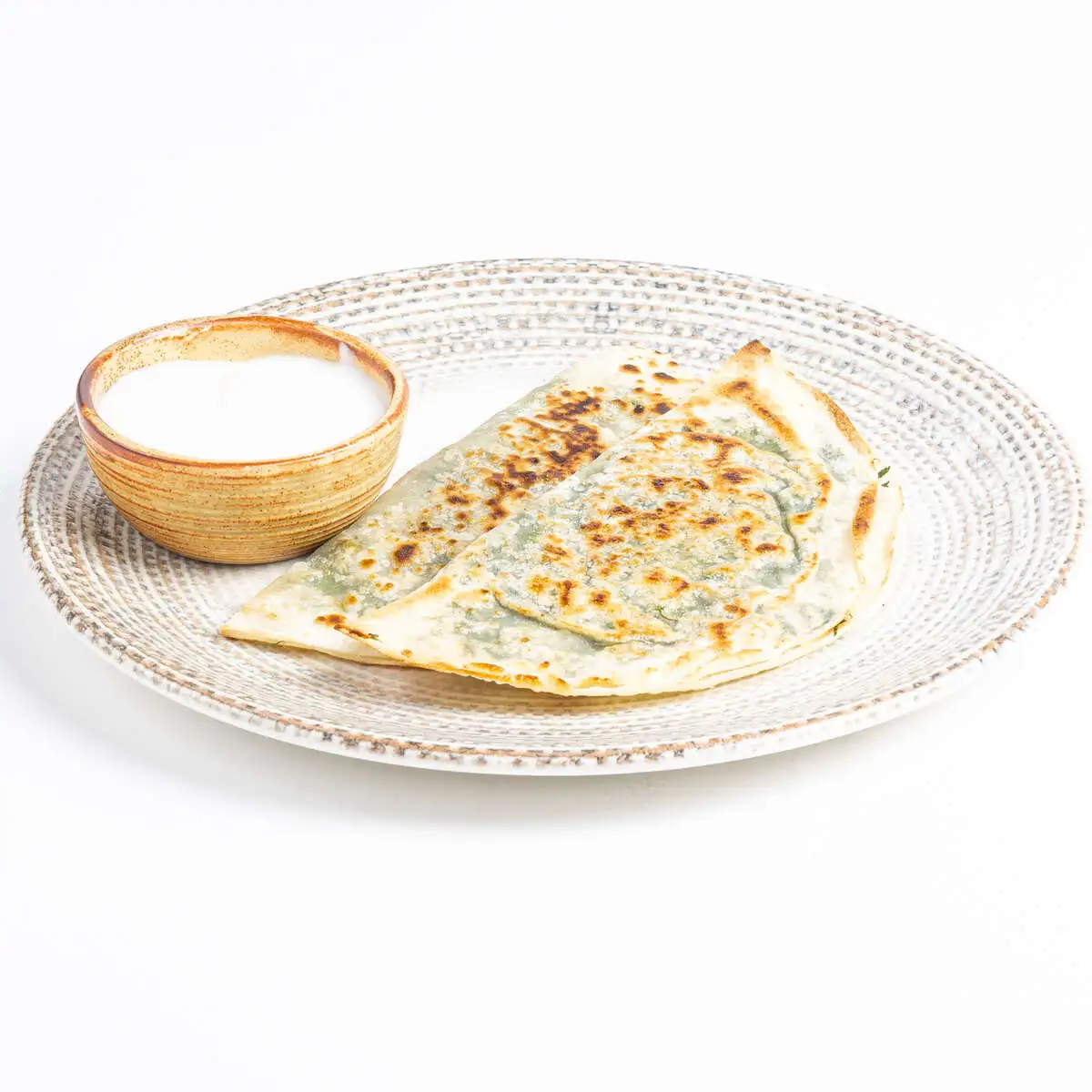 Кутабы с зеленью