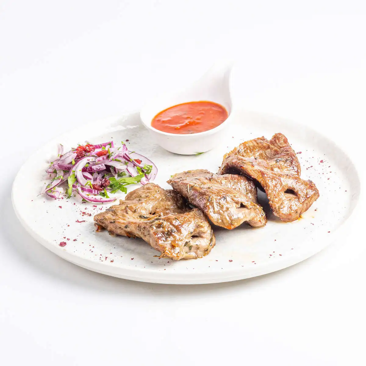 Бастурма шашлык из ягненка