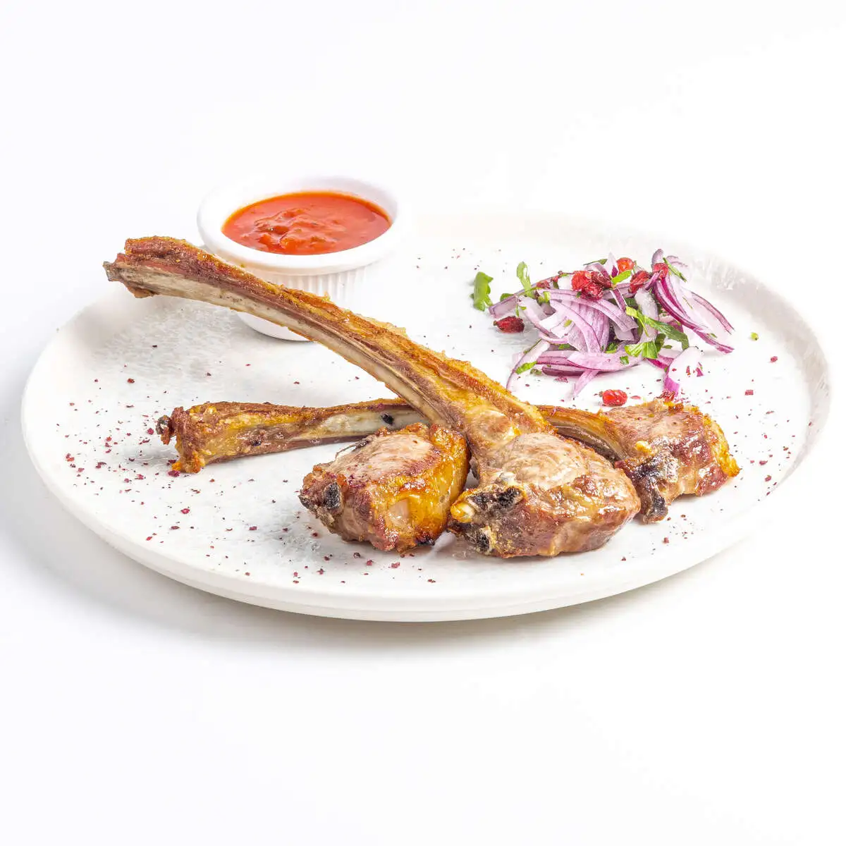 Шашлык из каре ягненка