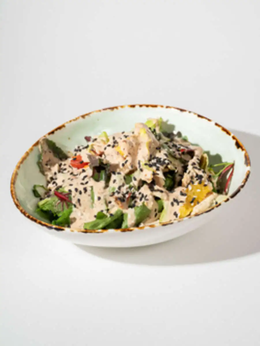 С куриной грудкой и апельсином