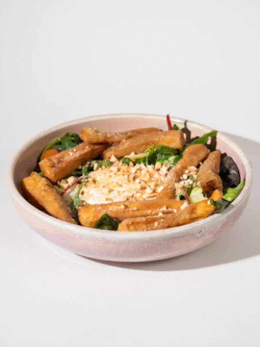 С баклажанами и сырным муссом